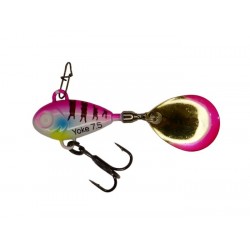 Блешня на хижу рибу, Тейл-спіннер, GC Yoke, вага 7,5 г, колір 205